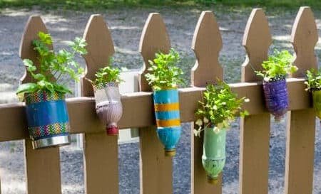 Cómo Cercar Un Jardín Con Material Reciclado