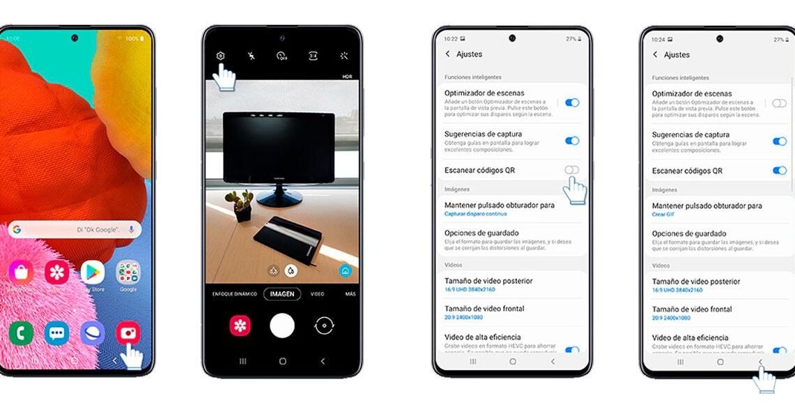 Como Escanear Codigo QR Samsung J7