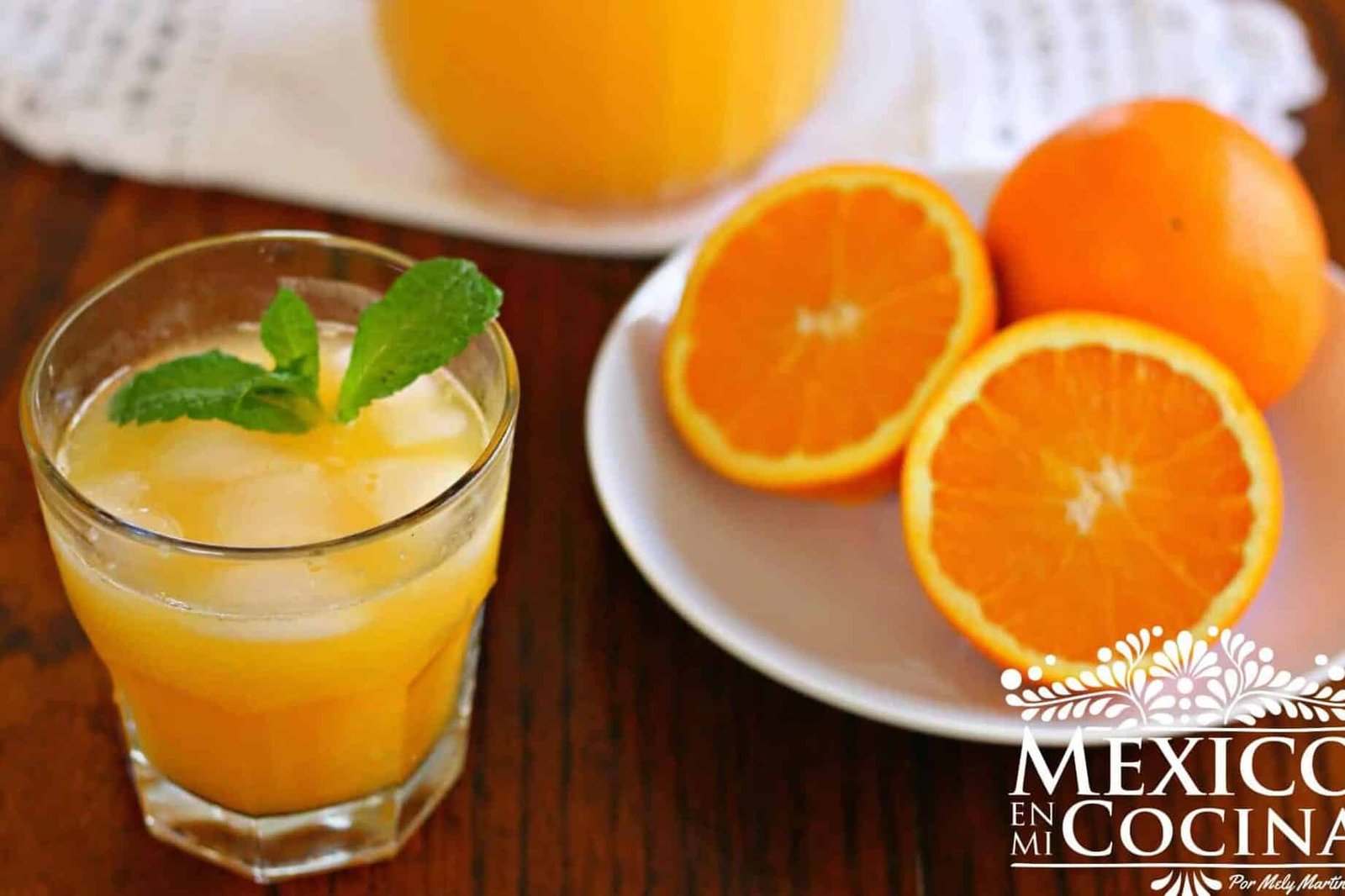 Como Hacer Agua de Naranja