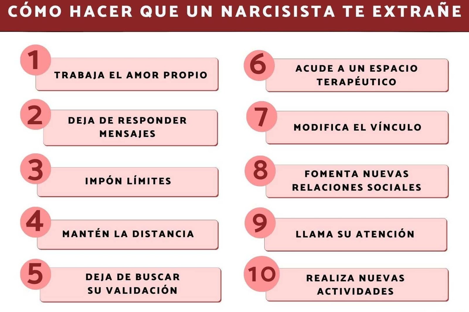 Cómo Hacer Que Un Narcisista Te Extrañe