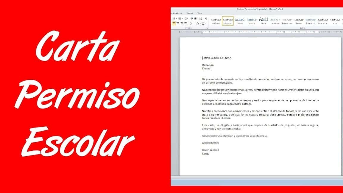 Como Hacer Un Permiso Escolar