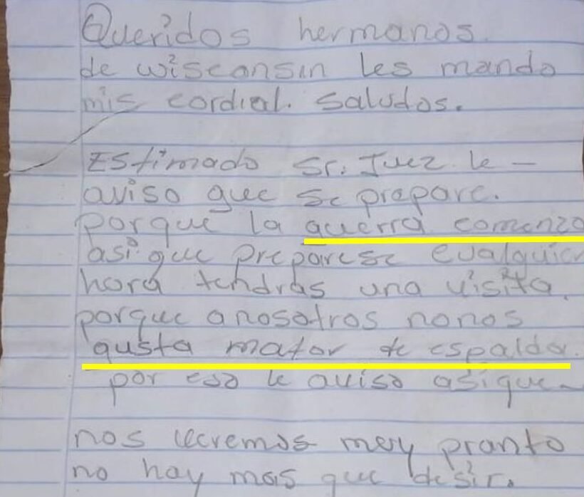Como Hacer Una Carta De Amenaza