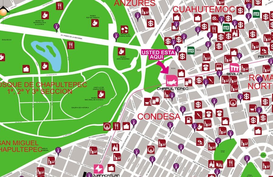 Como Llegar A Chapultepec En Metro
