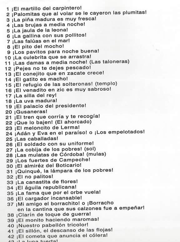 Cómo se canta la Lotería