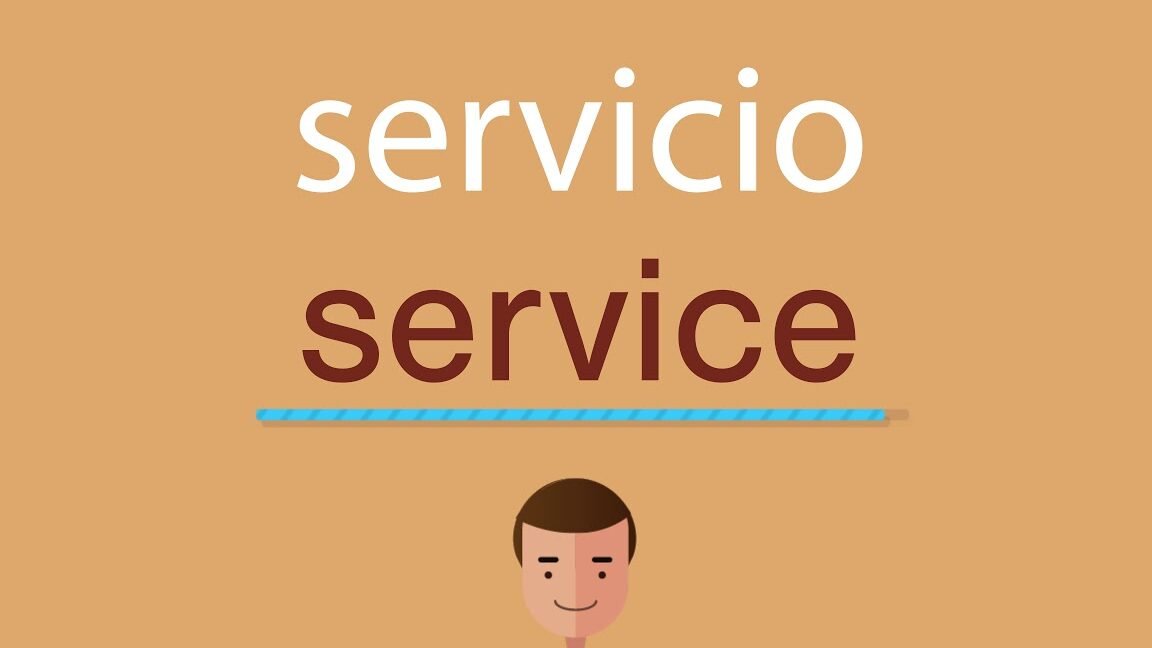 Cómo se escribe servicio