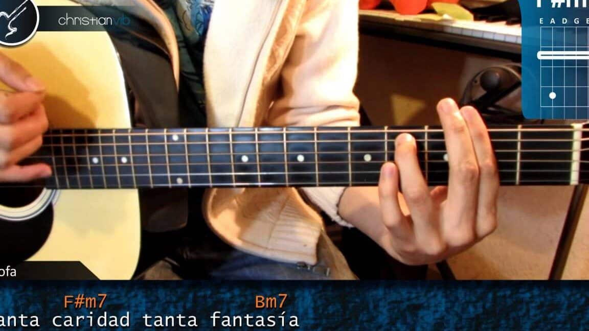 Como Tocar Que me Alcance la Vida en Guitarra