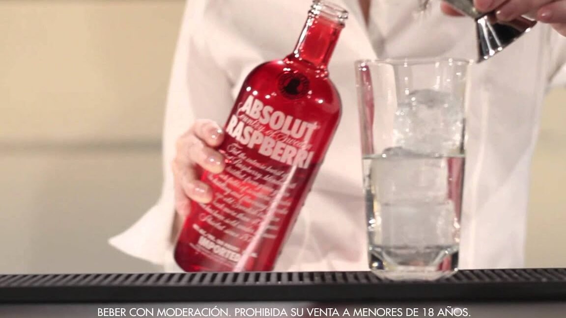 Como Tomar Absolut Raspberri