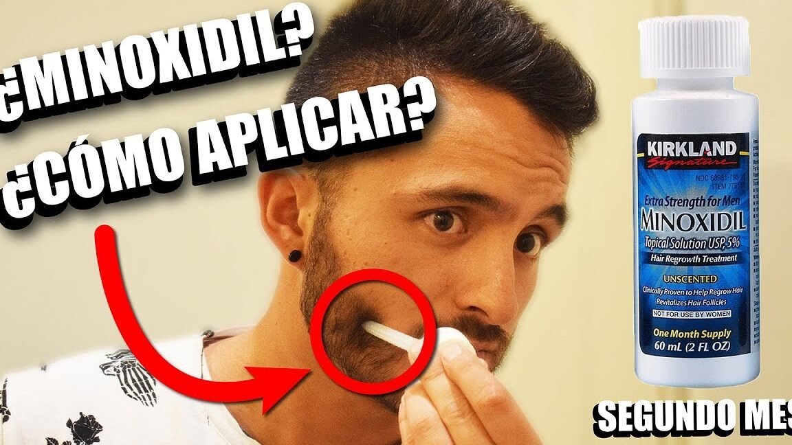Cómo Usar Minoxidil Para Barba