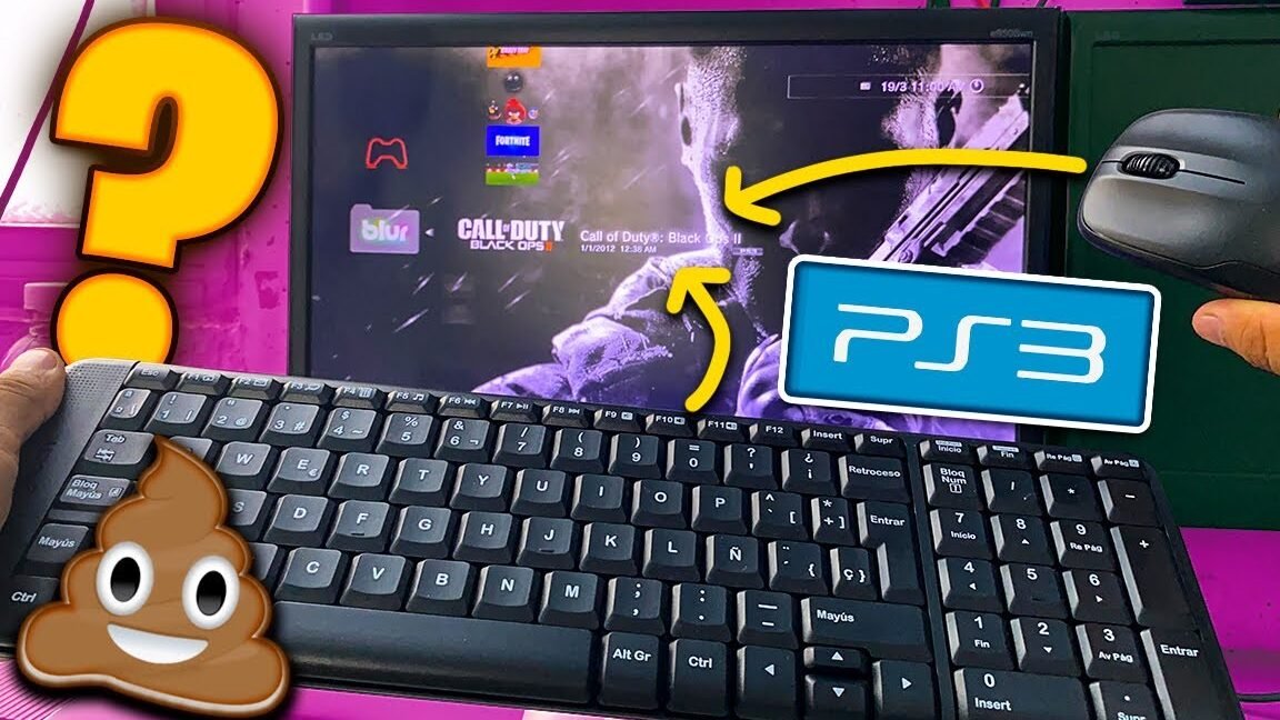 Como Usar Mouse Y Teclado En Ps3