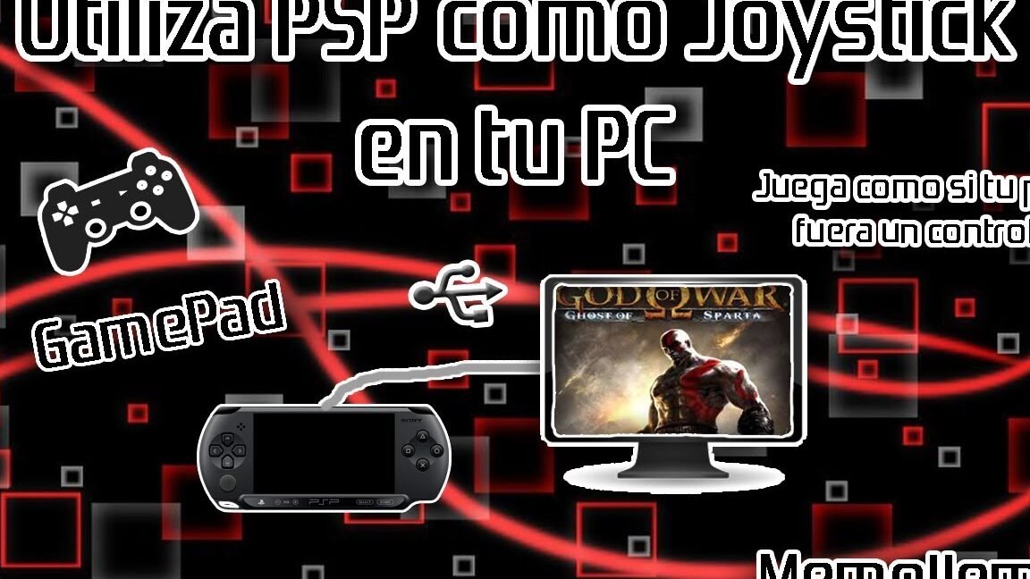 Descubre cómo convertir tu PSP en un control para tu PC