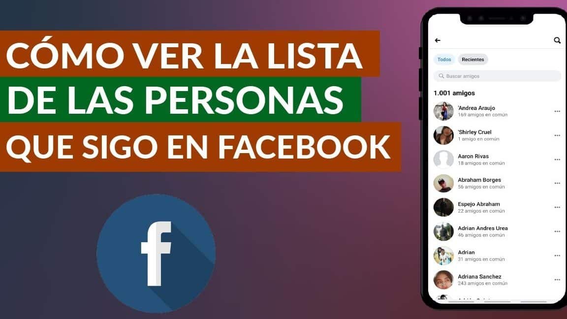 Descubre Cómo Ver la Lista de Seguidos de un Usuario en Facebook