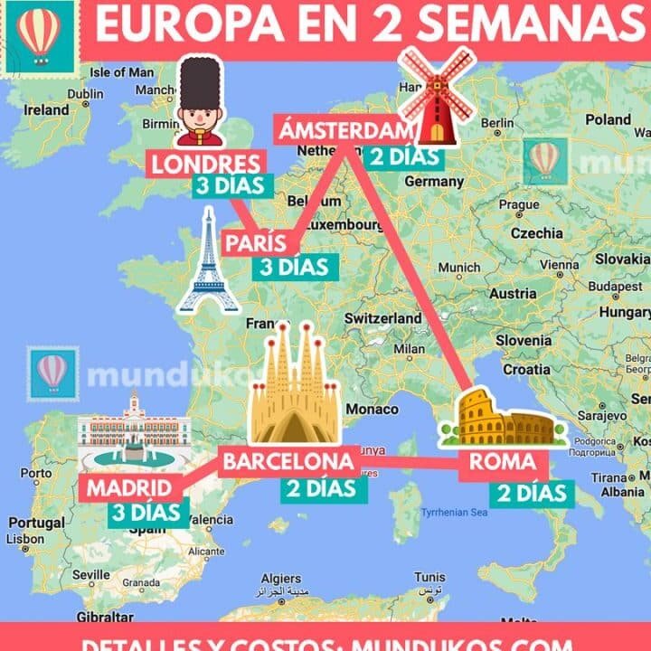 Descubre Europa en 15 Días: Una Guía Completa para Tu Viaje Perfecto