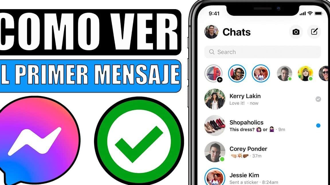Guía rápida: Cómo ver la primera conversación en Messenger de forma sencilla